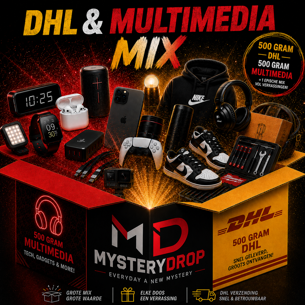 Mystery Mix Dhl (Zacht) en Multimedia