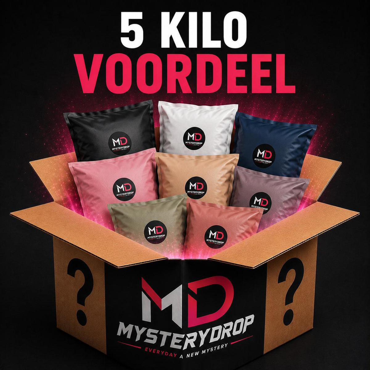 5 kilo voordeel aan zachte pakketjes